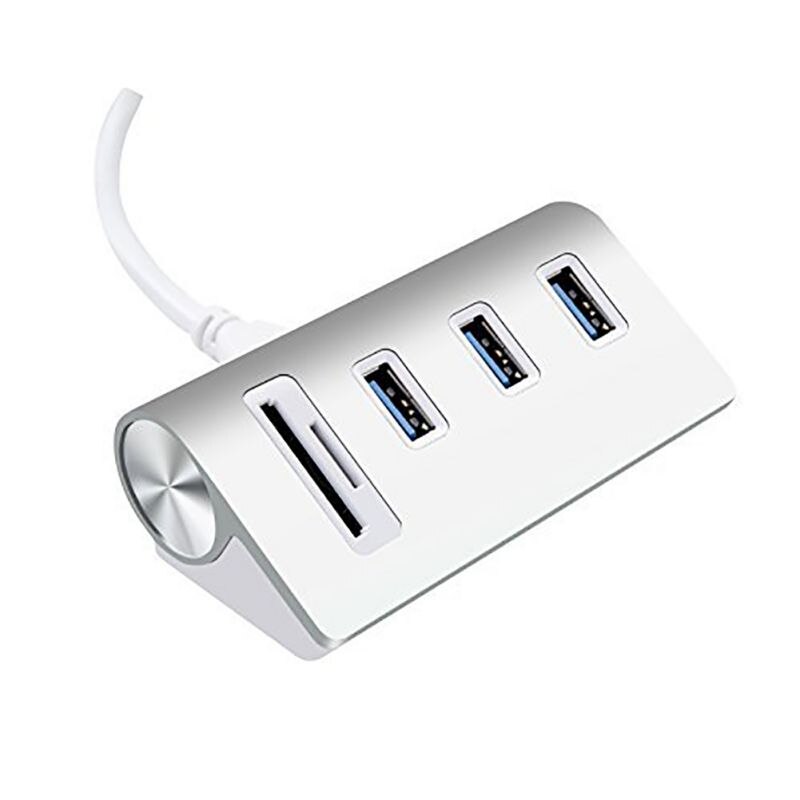 Computer Hoogwaardige Duurzaam Portable USB 3.0 HUB Multifunctionele Computer Extension Kaartlezers