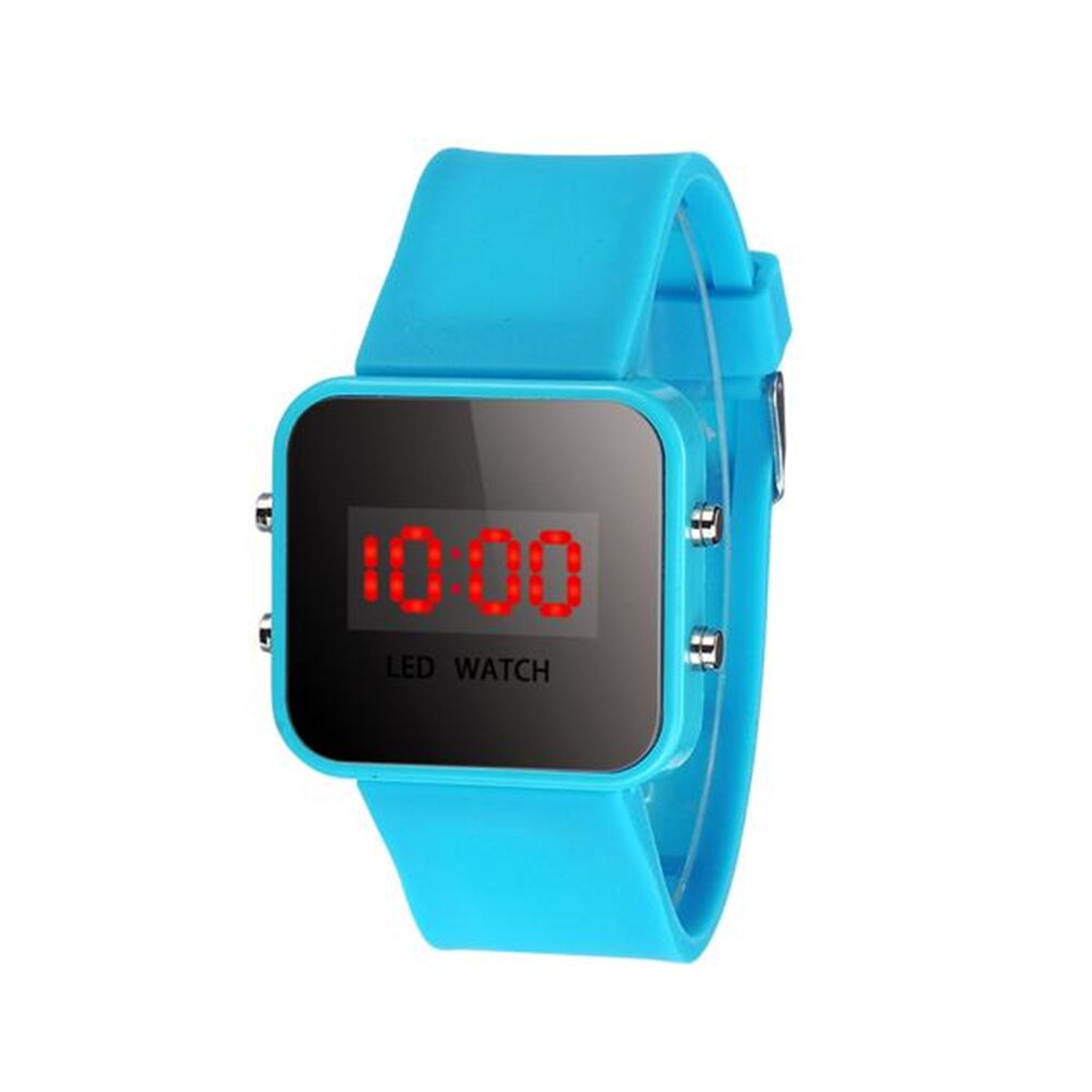 Children Kids Girl Boy Watch LED Screen Digital Silicone Strap Watch Sport Wrist Watch Wristwatch