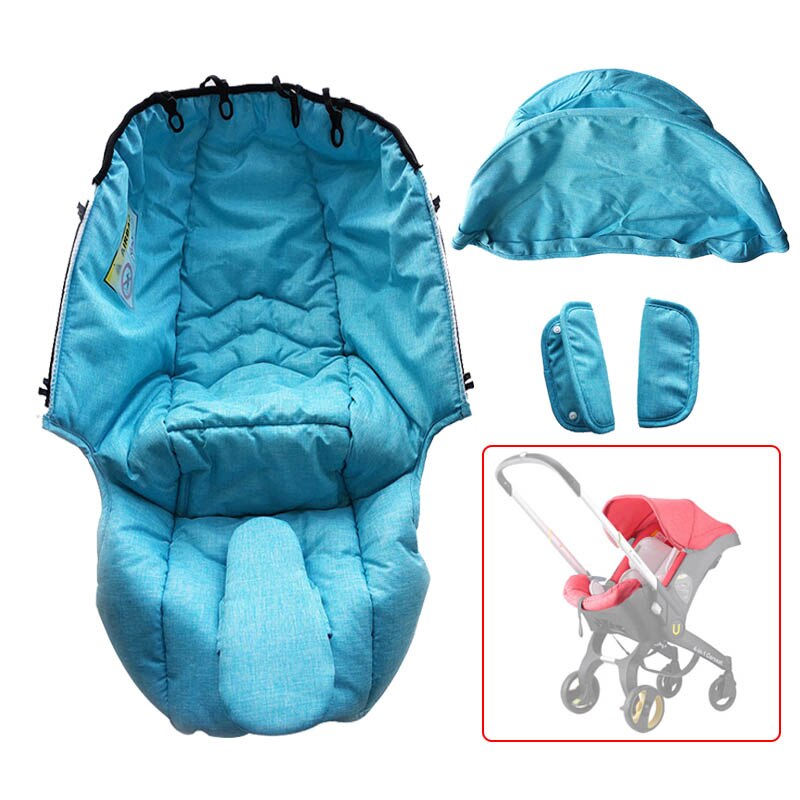 Doona baby sittdyna för 4 in 1 bilstol barnvagn kapell sovkorg sätesmatta kompatibel foofoo doona barnvagnstillbehör