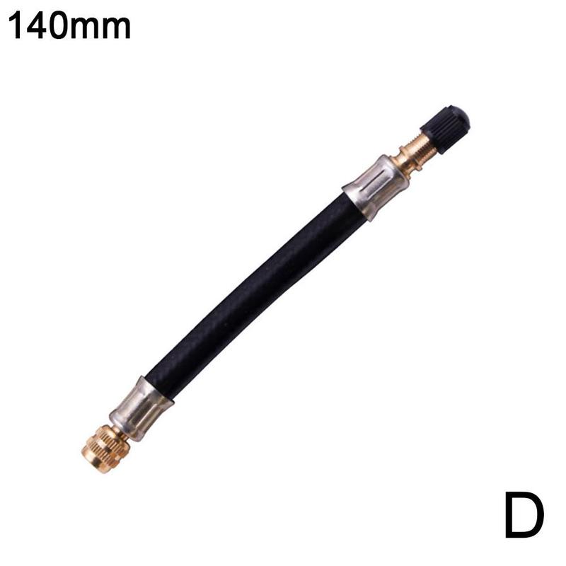 Opblaasbare Buis Verlengstuk Diverse Gevlochten Flexibele Slang Ventiel Rubber Slang Staaldraad Auto Wielen Band Ventiel Adapter: D
