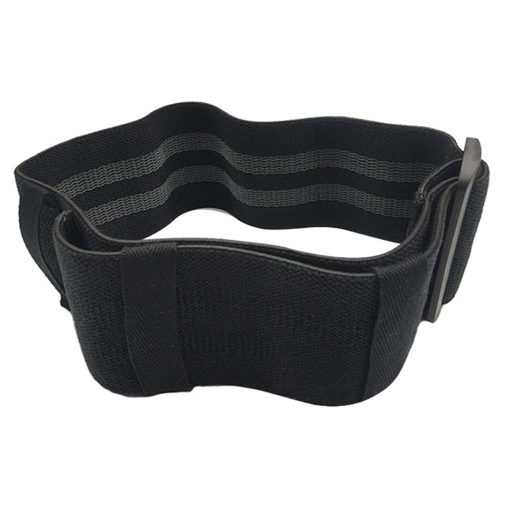 Adjustable Hip Glute Band - Non-Slip Resistance Bands for Home Gym Fitness Workout: Black