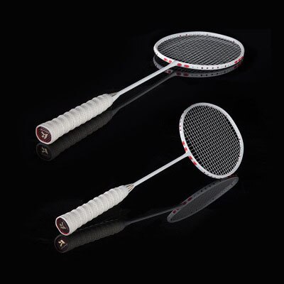 KAILITE 4U 80g Strung Badminton Racket Carbon Badminton Racquet 30-32LBS free Grips and Wristband: C3