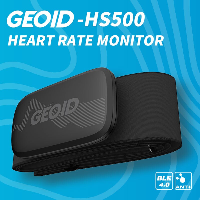 Geoid – capteur de fréquence cardiaque HS500, Bluetooth ANT +, ordinateur de cyclisme, sans fil, capteur d&#39;activité physique pour Garmin