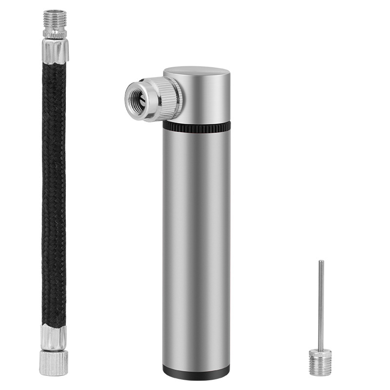 Bærbar hånd mini sykkel pumpe dekk luft inflator schrader presta ventil ball nålslange mtb sykkel tilbehør bærbar sykkel pumpe