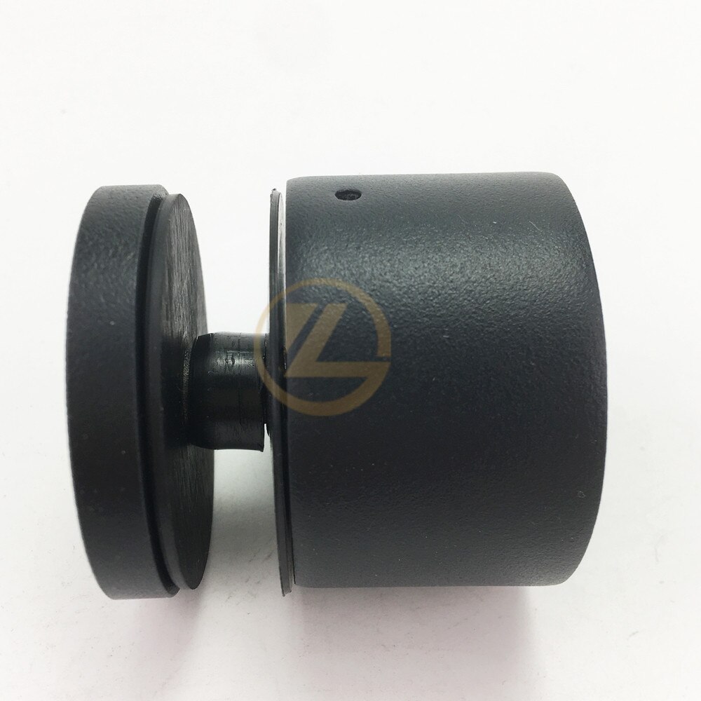 YL factory price balcony glass bracket standoff black