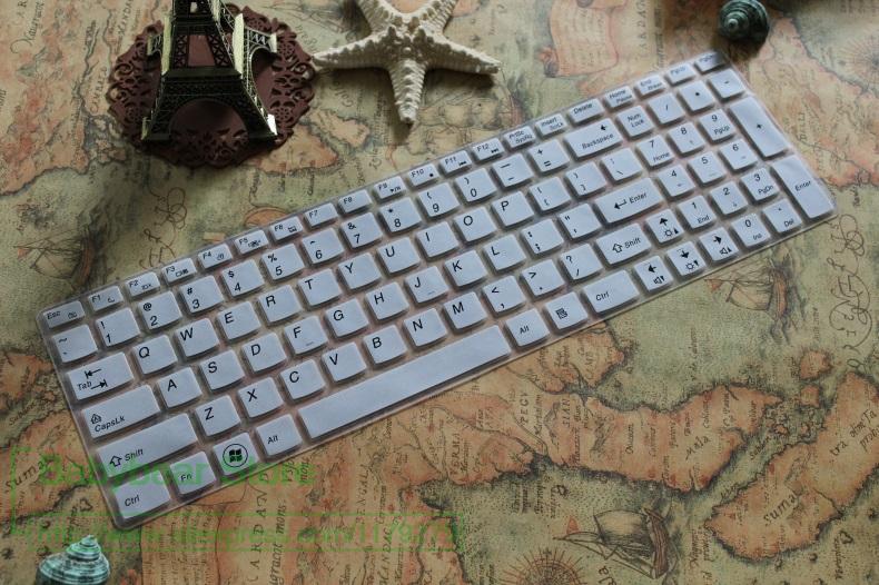 Silikon 15,6 Zoll Tastatur Schutz Abdeckung Haut Für Lenovo Ideapad Y580 Y570 Y570D Y500 Y510 Y510P S510P S500 Touch
