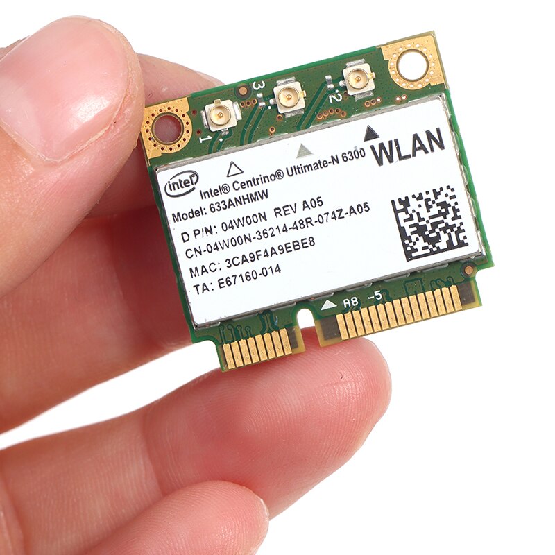 Dual Band Wireless Card For Intel 6300 633ANHMW Wifi Mini PCI-E Laptop Wireless Card