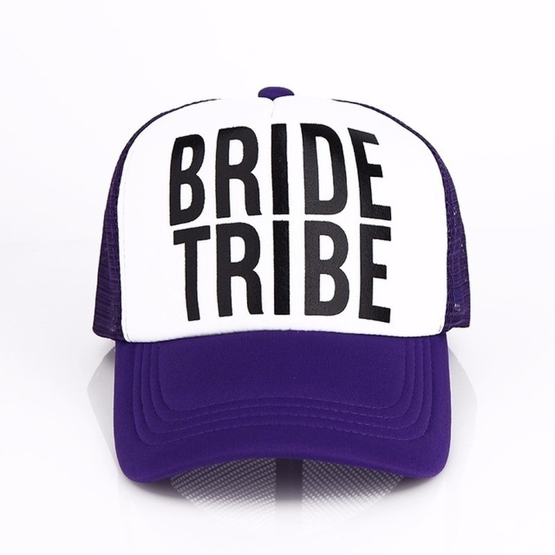 Gorra de béisbol para dama de honor, sombrero de de despedida de soltera, decoración de equipo, novia para ser, decoración de boda, malla, camionero, ZZ-342