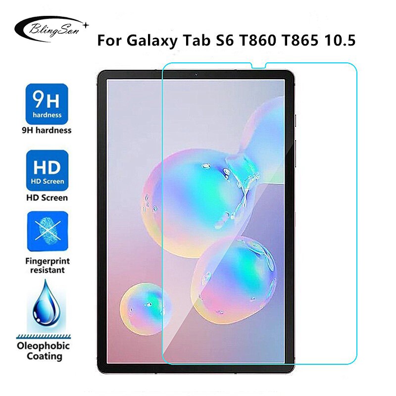 Tablet Screen Protector Gehard Glas Voor Samsung Galaxy Tab S6 10.5 T860 T865 SM-T860 SM-T865 Gehard Glas Beschermende Film
