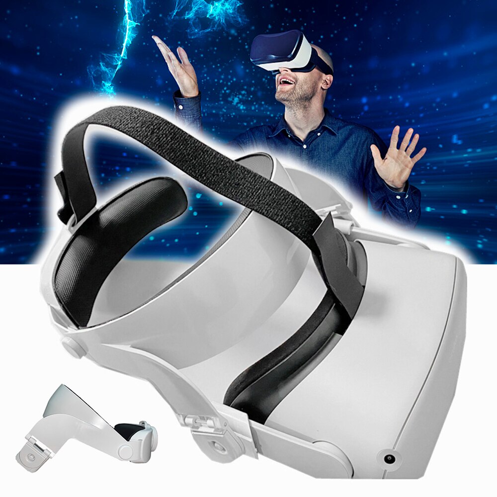 VR Headset Halo Band for Oculus Quest 2 - Support Forces Upgrade Elite Strap Accessory