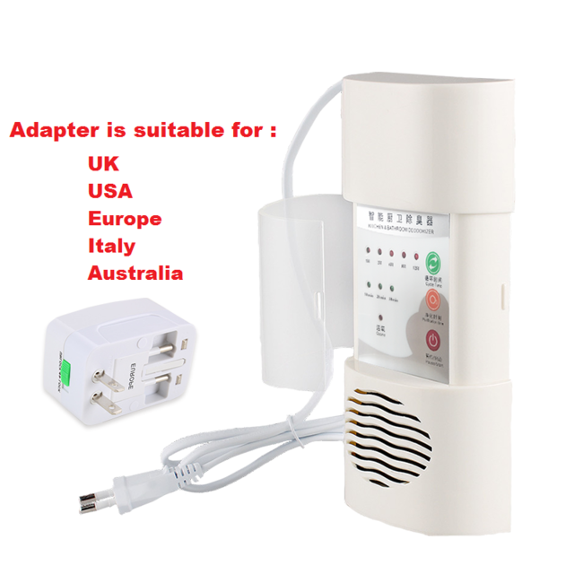 Sterhen Ozon Generator Ozon Luchtreiniger Formaldehyde Remover Voor Slaapkamer Woonkamer Geschikt Voor Keuken Luchtreiniger: Adapter / EU