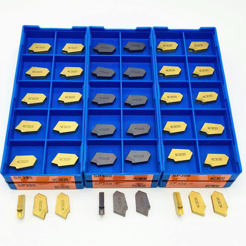 Draaibank Tool SP300 NC3020 NC3030 PC9030 Carbide Steken Insert Frees Cnc Draaien Insert Rvs Sp 300