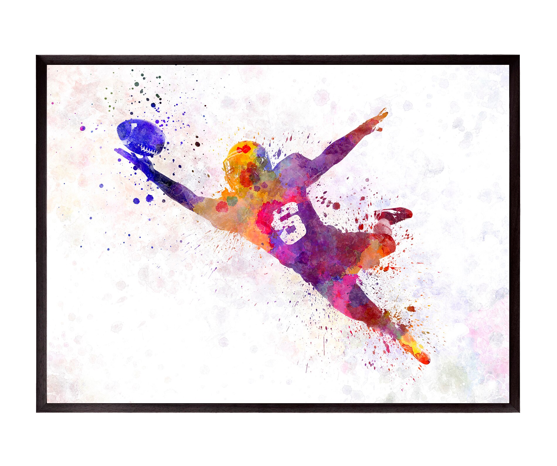 Amerikaanse Voetbal Poster Sport Thuis Decoratie S... – Grandado, image size:1900x1588