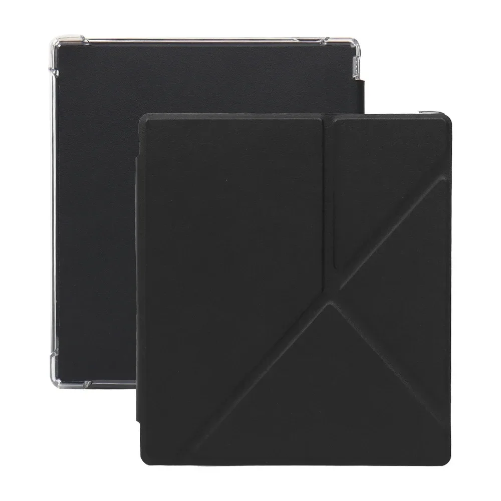 Funda mince pour Onyx Boox Go Color 7 (2024) étui 7 "eBook couverture multi-pliante avec coque arrière en TPU souple