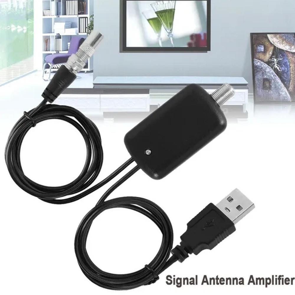 1 Pcs Digital TV Antenna Amplifier Signal Enhancer 4K UHD High-definition TV Antenna Signal Receiver TV Antenna Signal Enhancer