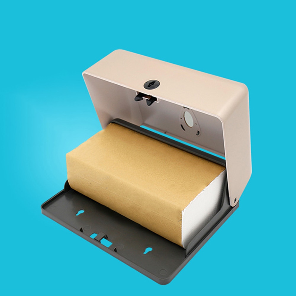 Wall Mounted Tissue Box Holder Bathroom Tissue Dispenser Kitchen Paper Holder Kitchen Paper Towel Dispenser Toilet Paper Holder