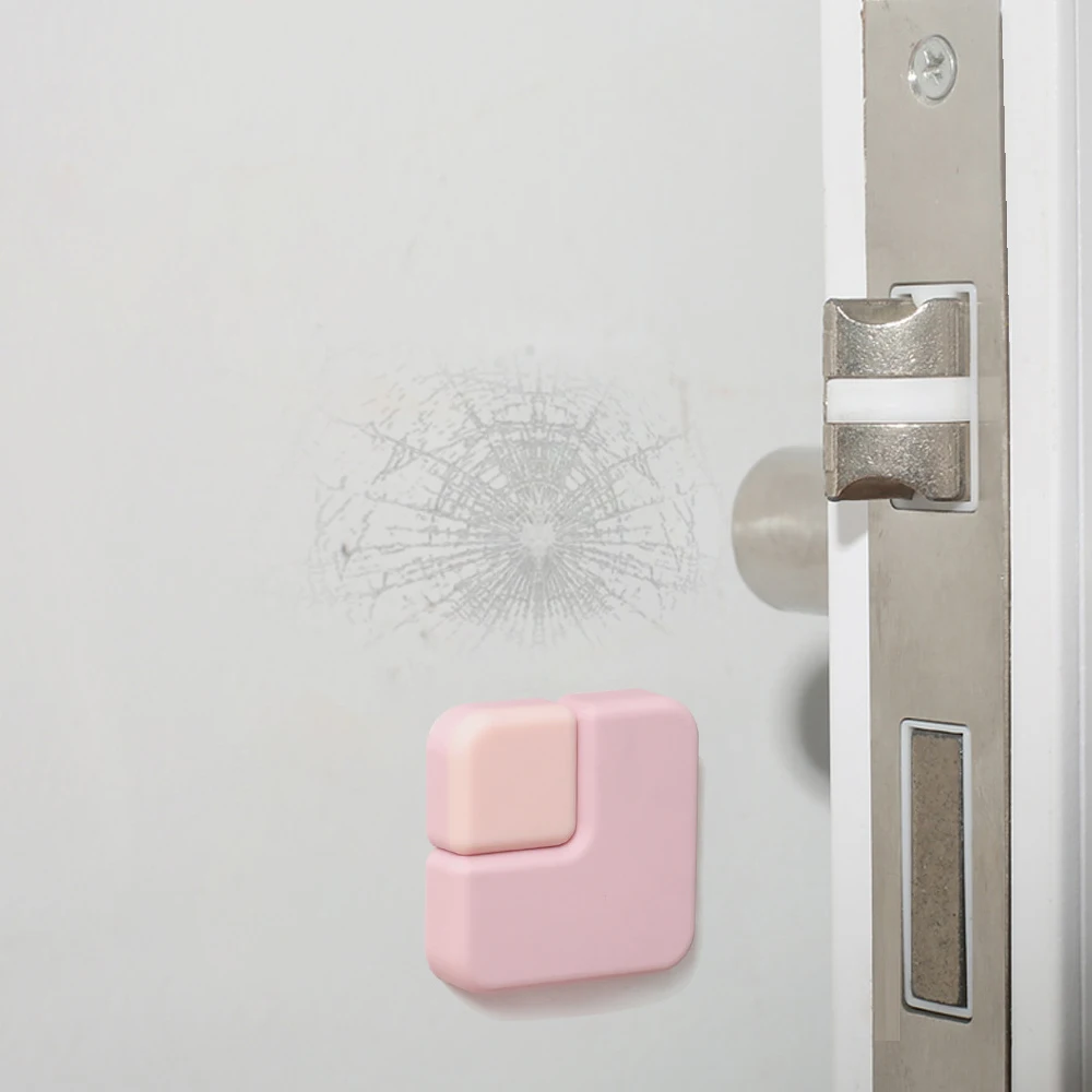 muurbeschermer Pad Deurstopper Siliconen handvat Bumpers Zelfklevende Mute Anti-Shock Protection Porte Pad Home Improvement
