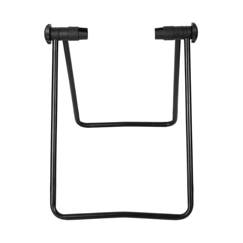 Soporte de aluminio para bicicleta, cubo de rueda de ciclismo, Marco plegable BMX, soporte reparación bicicleta, estante de almacenamiento para estacionamiento al aire libre