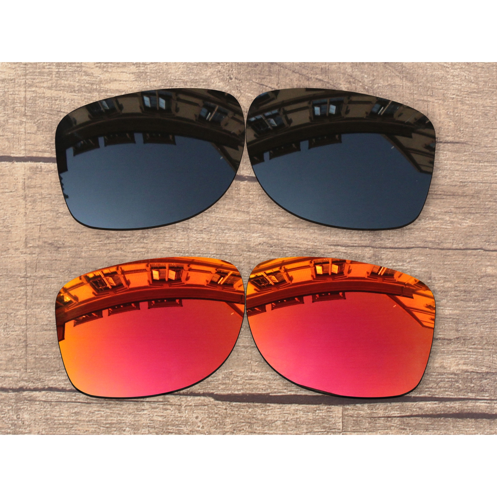 Vonxyz 20 + Kleurkeuzes Gepolariseerde Vervanging Lenzen Voor-Oakley Gauge 8 L OO4124-62 Frame: Black-Ruby