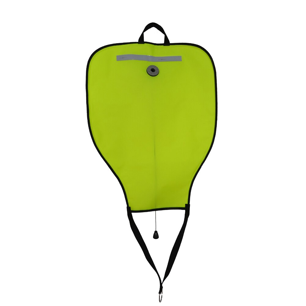 30/50LBS Scuba Diving Lift Bag Buoyancy Salvage Bag For Rescue Treasure Search Swimming Safety Bag Buoy: Green 50LBS