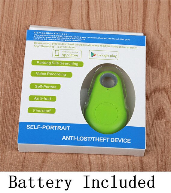 10 PCS Wireless Bluetooth Smart Tracker GPS Smart Finder Anti-lost Alarm Lost Reminder Tag Itag Key child Finder GPS Locator: Green Retail Package