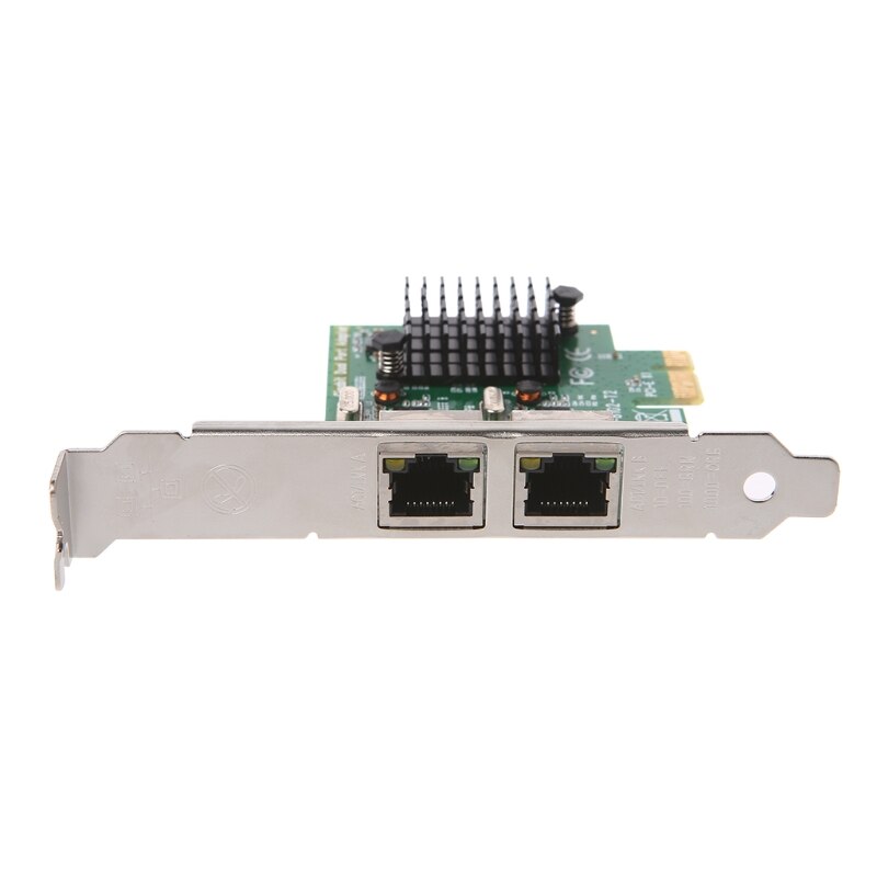 Dual-Hafen PCI-E X1 Gigabit Ethernet Netzwerk Karte 10/100/100 0Mbps Bewertung Adapter