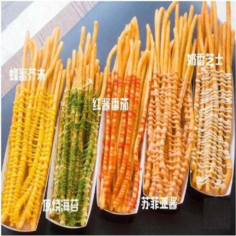 100 Stck/viel Längste Kartoffel Chips Verpackung Kasten/Footlong Kartoffel Chips Papier Kasten/Einweg Papier Kasten für 30mm Lange Französisch Frites