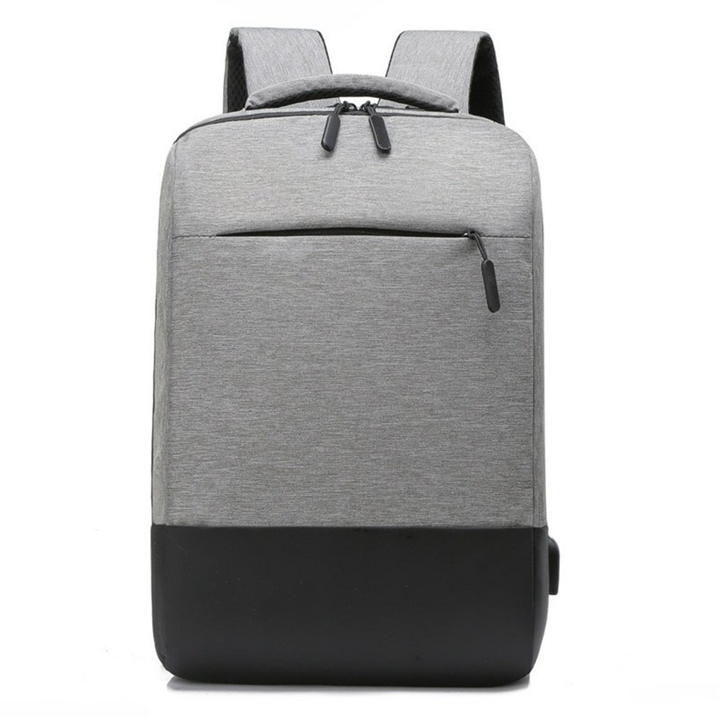 men's laptop backpack for men anti theft waterproof canvas backpack boys school travel backpack for teenager with charging: Default Title