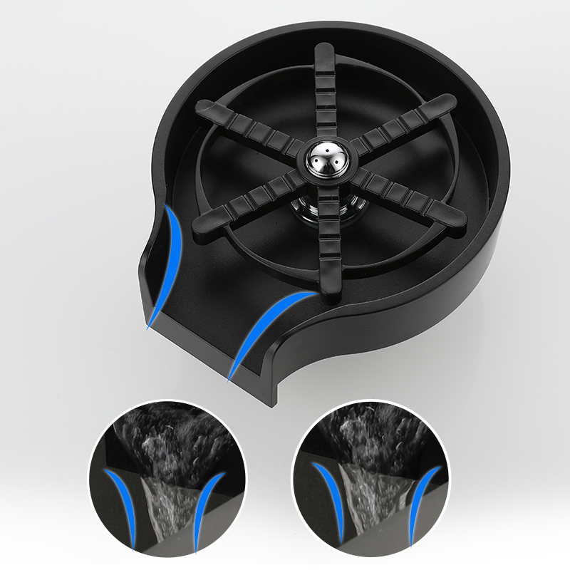 KOHEEL Automatic Cup Washer Bar Glass Rinser Coffee Pitcher Wash Cup Tool Kitchen Kitchen Tools &amp; Gadgets Specialty Tools