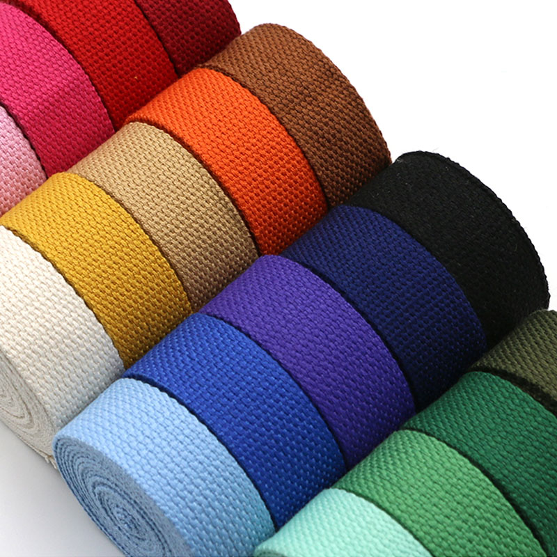 20mm 2 Meter Baumwolle Gurtband Bunte Band Rucksack Gürtel Umreifung NäHenne Gürtel DIY Tasche Zubehör
