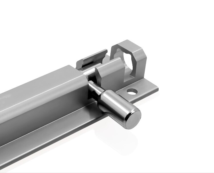 1 Set Aluminum Alloy Door Latch Safety Bolt Lock Thickening Sliding Door and Window Llatch Barrel Bolt Security Bar Hardware