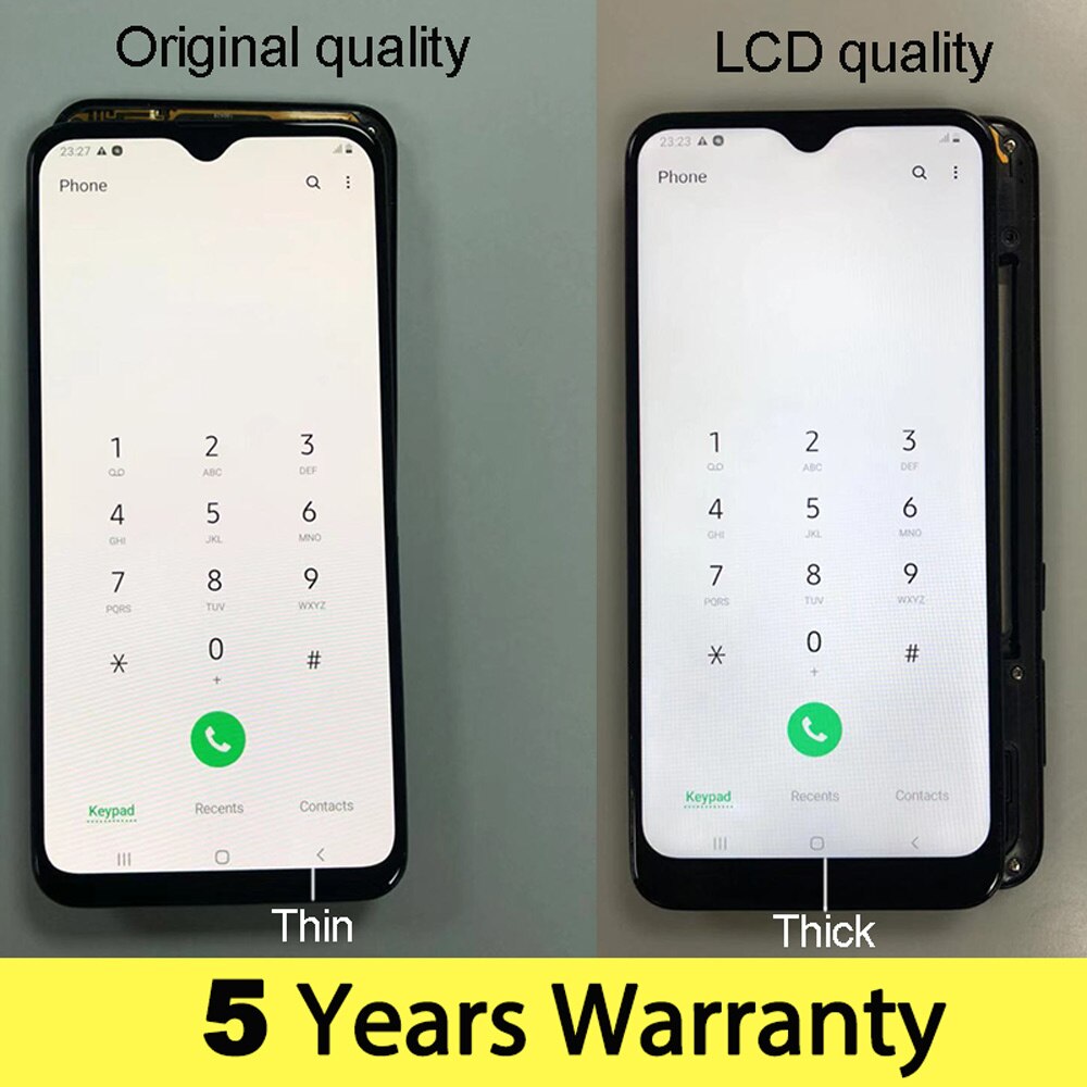 Lcd til samsung galaxy  a20 display berøringsskærm in-cell display til samsung  a205f sam -a205 lcd tft