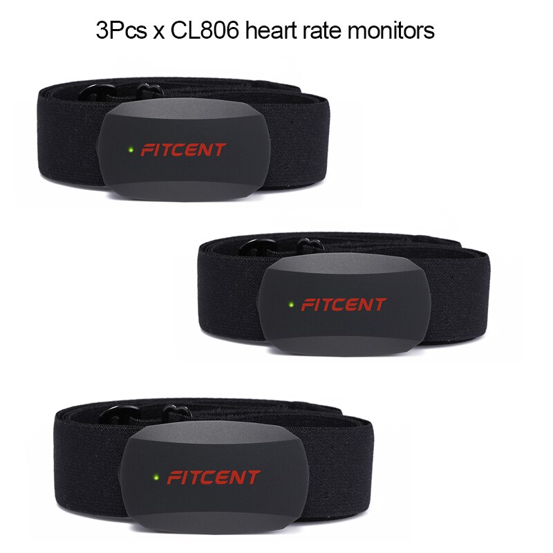 Fitcent Dual Mode Hartslagmeter Ant + Blutooth Fiets Cadans Snelheidssensor Cyling Computer Voor Wahoo Garmin Zwift Sport