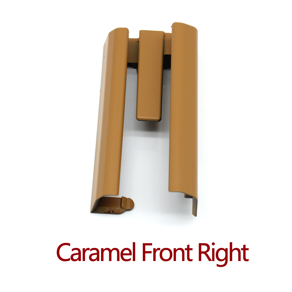 Interior Car Seat Sliding Track Rail Cover Replacement For BMW 5 Series G30 G31 G38: Caramel Front Right