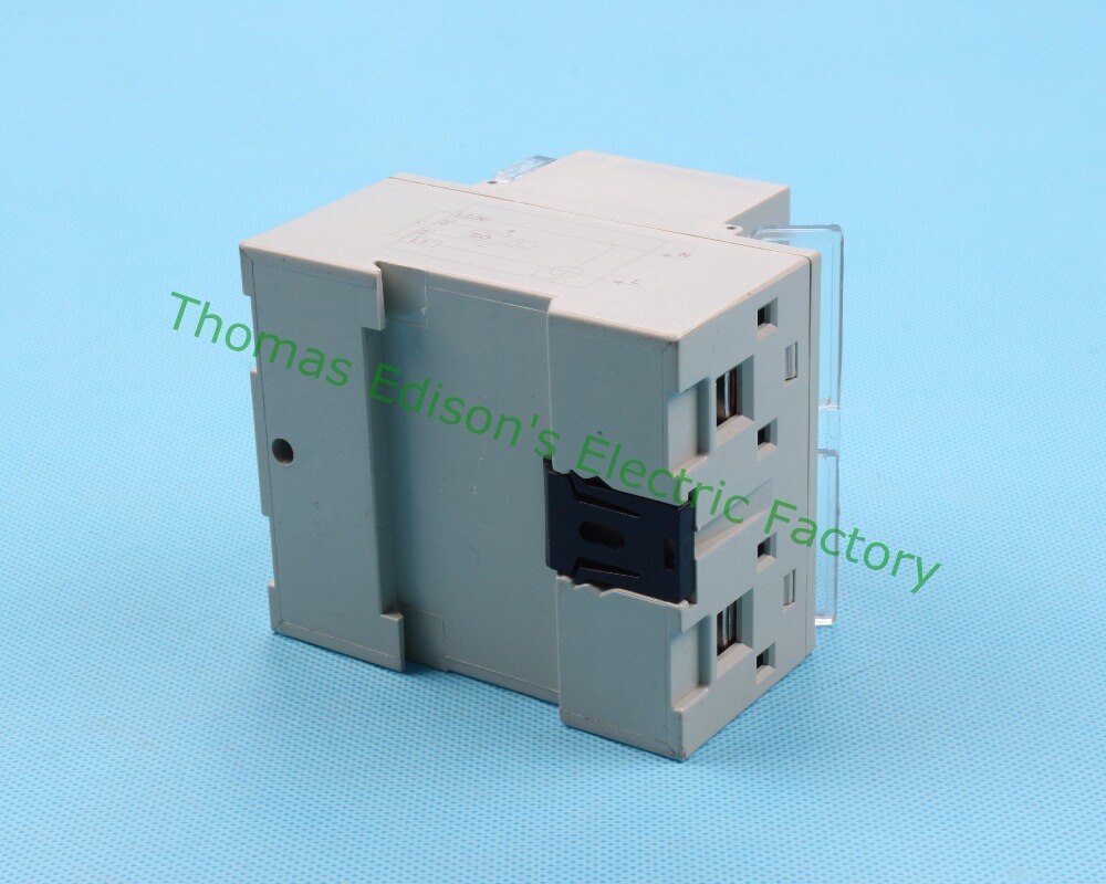 Din rail single phase KWH meter energy meter analog WATT hour meter step motor impulse register display 220V 10(40)A 50HZ