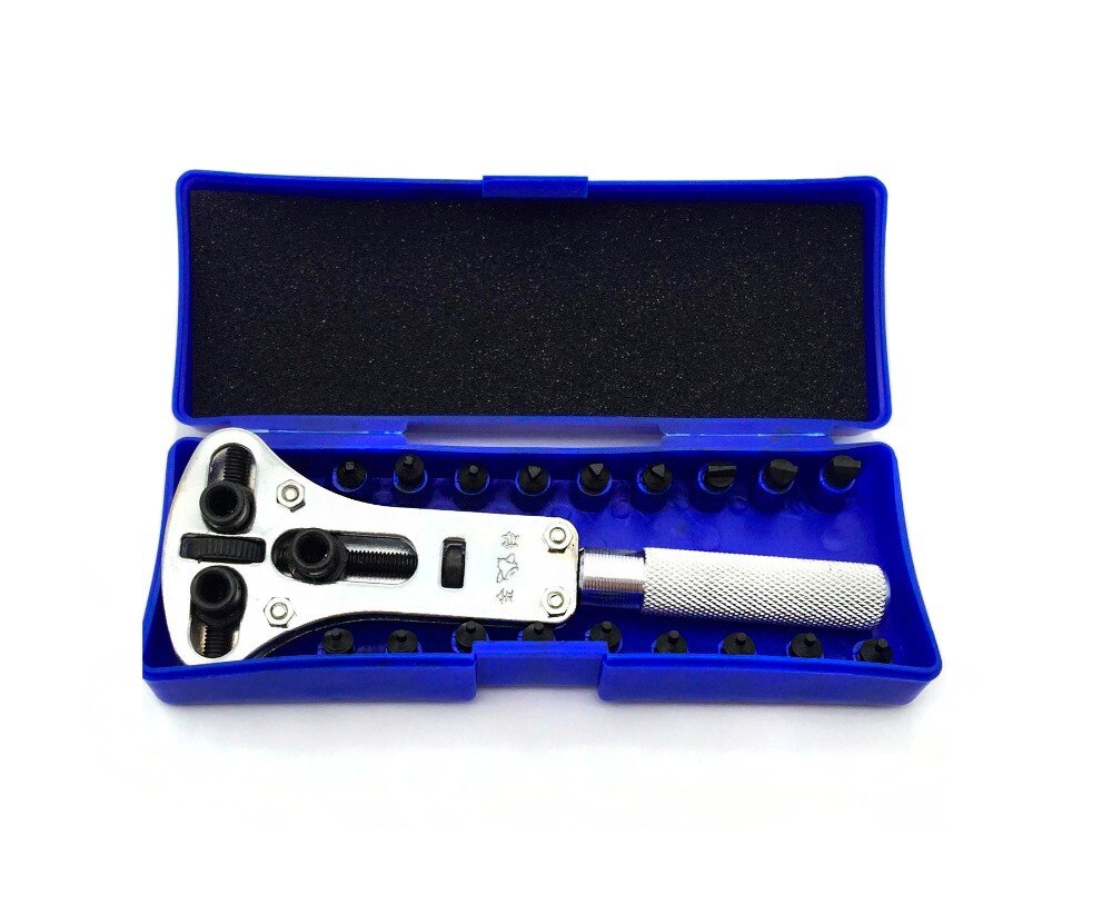 ! Jaxa Stijl Staal Professionele Horloge Case Opener Schroevendraaier Tool Kits Horloge Reparatie Tool Kits