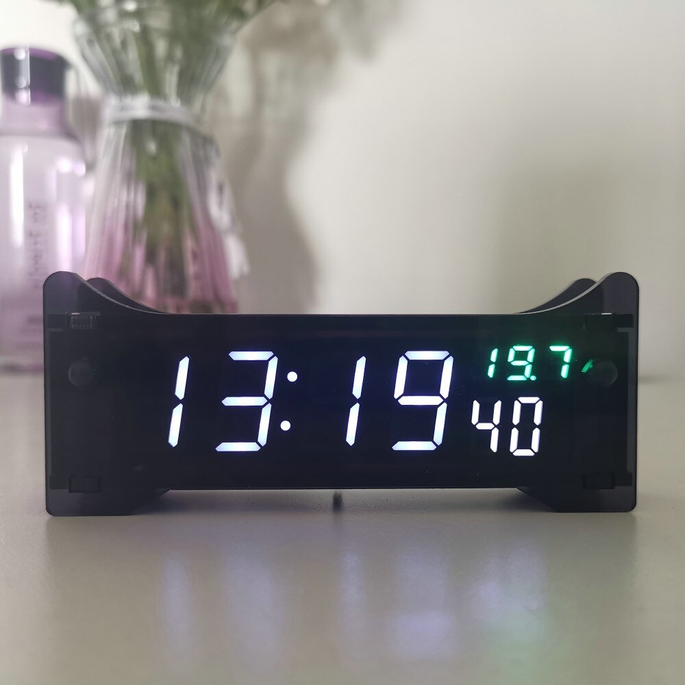 Horloge intelligente Wifi, Service horaire réseau, calibrage automatique de haute précision, prise en charge du réglage du fuseau horaire