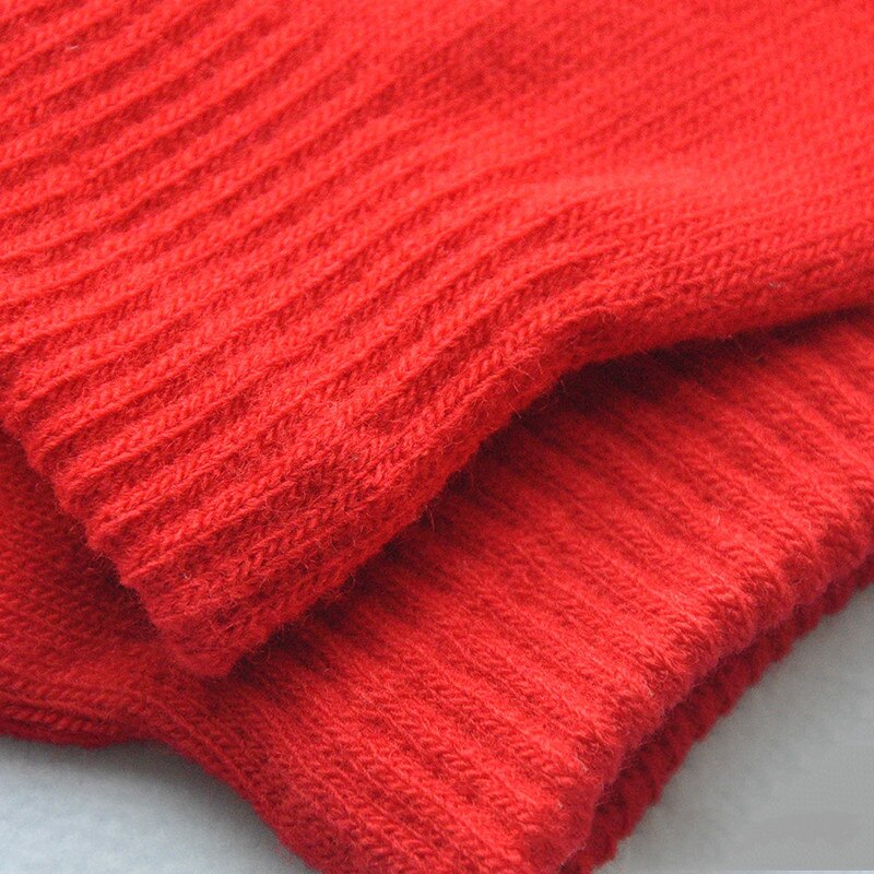 Kinderen Winter Handschoenen Koude Warme Acryl Vingerloze Handschoenen Effen Kleur