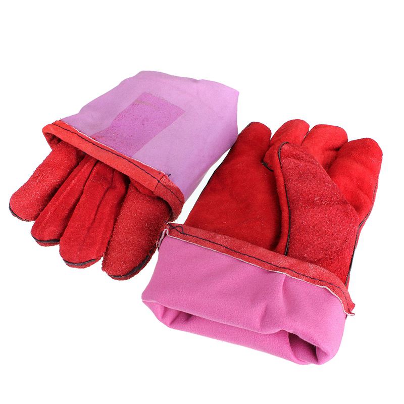 1 pair WELDERS Welding Glove Arc Tig Mig Welding leather work gloves 33cm