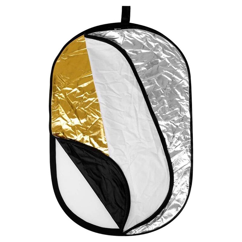 Oval Five-in-one Reflector Soft Light Plate Photography Fill Light Background Light Barrier Foldable Package