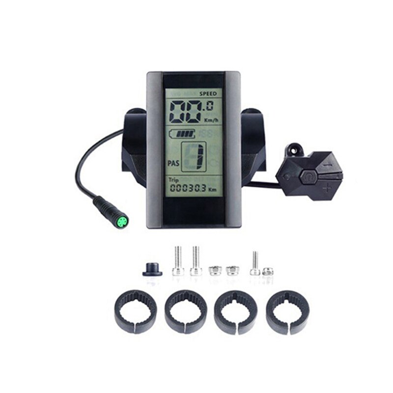 Écran LCD 800S pour vélo électrique, Kit de Conversion pour Bafang BBS01 BBS02 BBSHD, accessoires: Default Title
