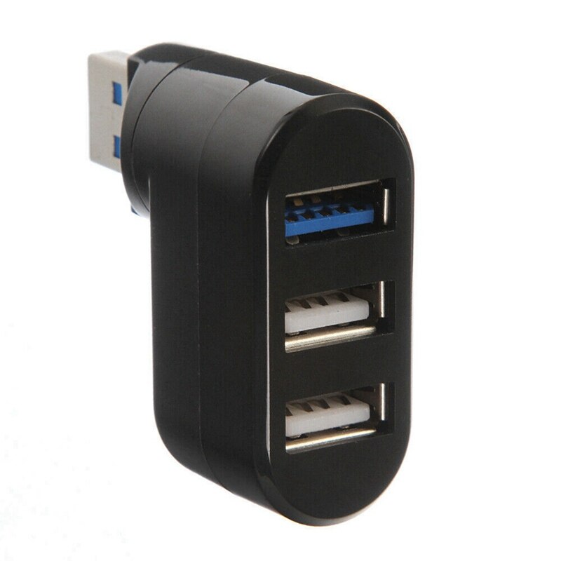 4 In1 Micro-USB Charging Cable & Rotatable Mini Adapter 3 Ports USB 2.0 + Usb3.0 Notebook /Tablet /Notebook Computer Hub