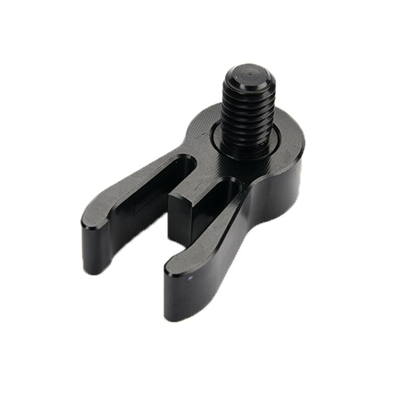 Fiets aluminium cnc-vanger krabklem balhoofdbuisbevestigingsgesp voor brompton vouwfiets decoratieve accessoire zwart
