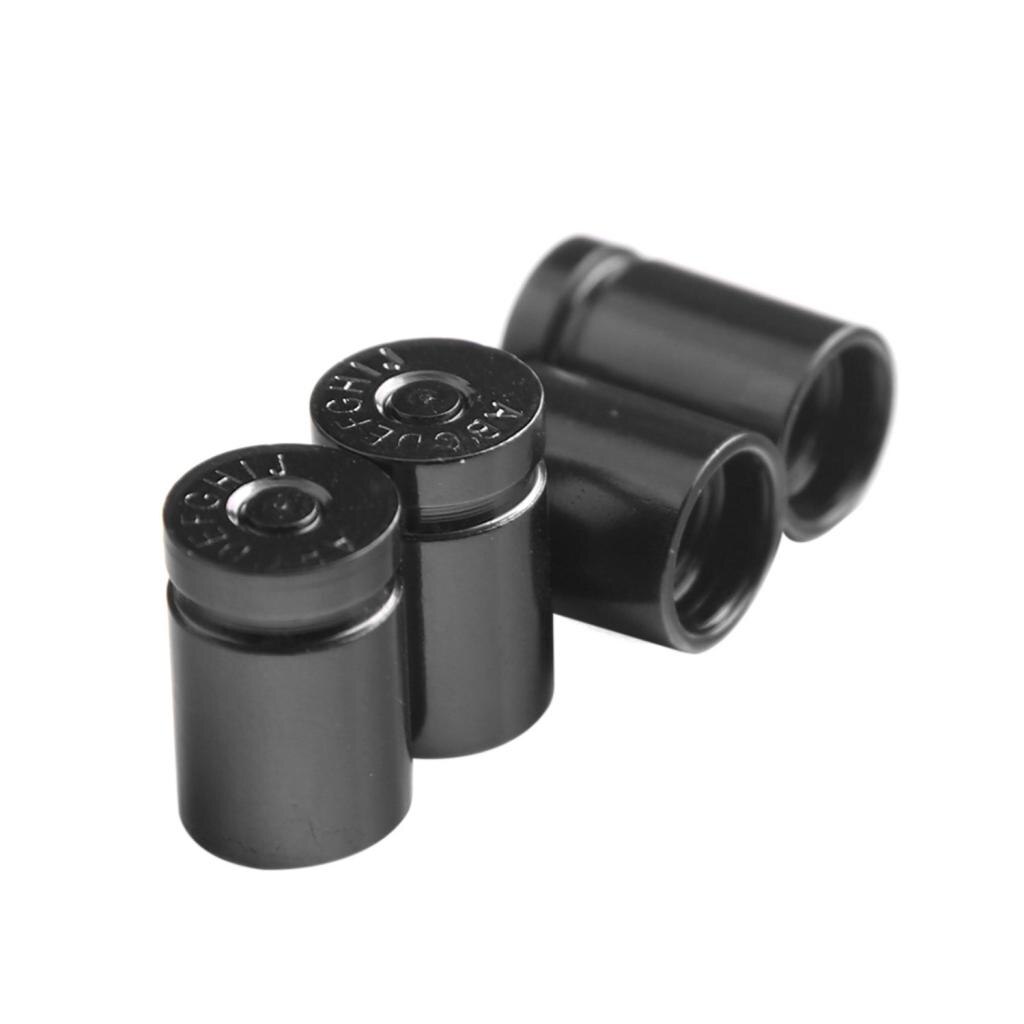 4 Stuks Auto Band Steel Flesdop Aluminium Universele Wiel Band Steel Flesdop Dust Covers Voor Voertuig Vrachtwagen Motorfiets bike 11x17mm