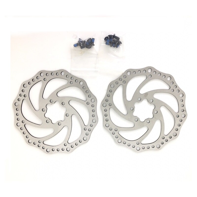 General Disk Brake Set Mountain Bike Bicycle Brake Mechanical Line Pulling Disc Brake Front Caliper Rear Caliper 160mm Cable Set