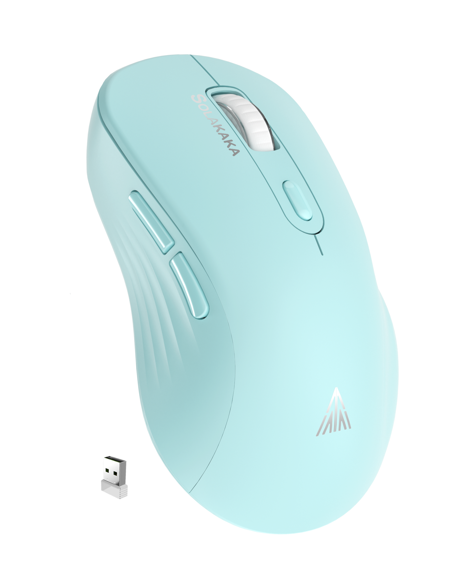 Solac Mouse SOLAKAKA SM66 Wireless Slient Mouse Bluetooth/2.4G... – Grandado