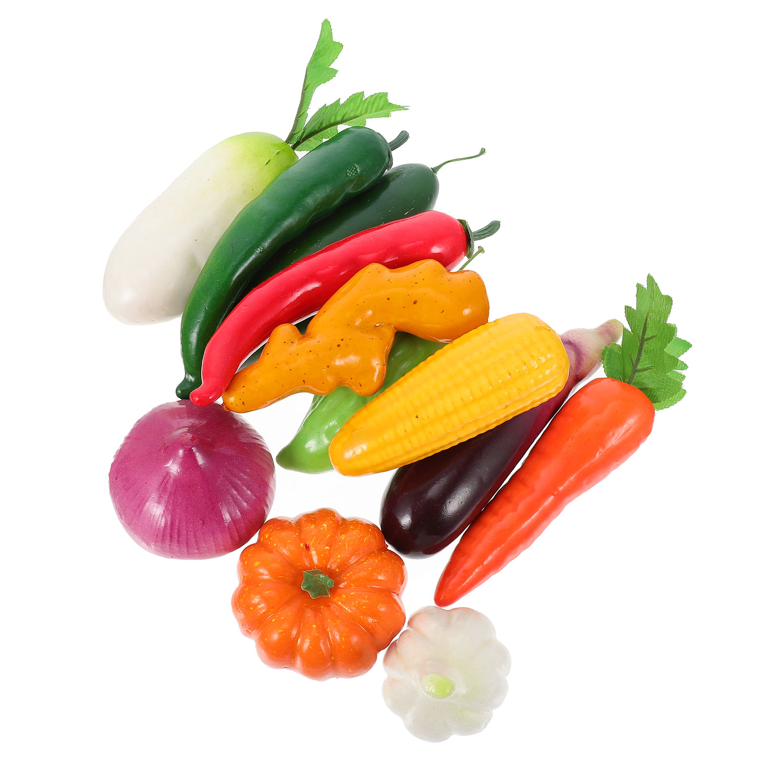 12pcs Artificial Fruits Simulation Fruits Model Photography Props Foams Fruit Decor