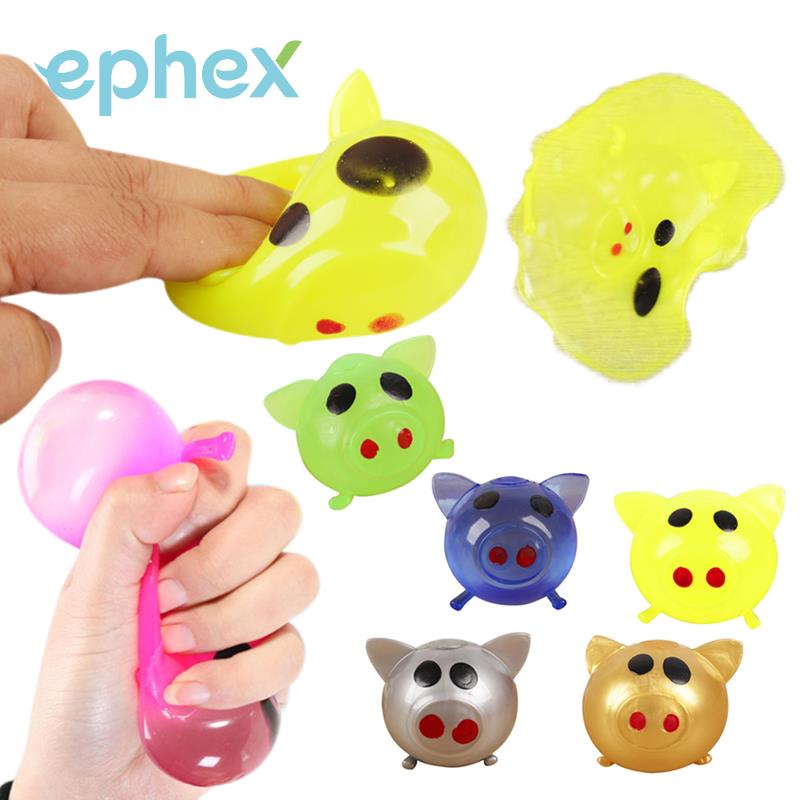 Water Bal Varken Vorm Speelgoed Anti Stress Baby Zuigelingen Baden Speelgoed Creatie