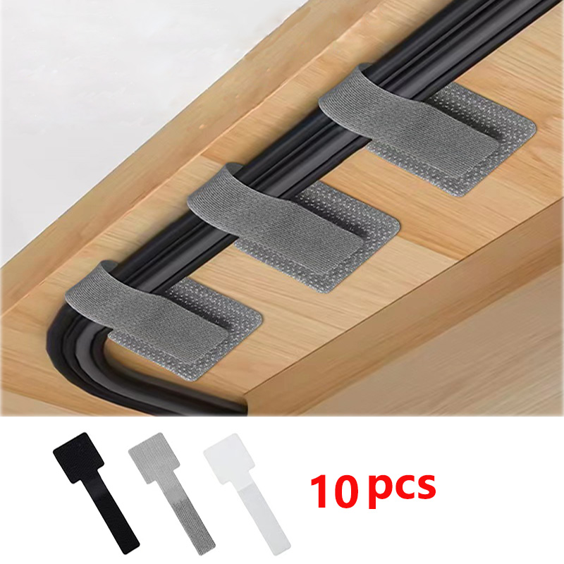 Herbruikbare Kabelbinders Set van 50 - 10 cm Klittenband voor Efficiënt