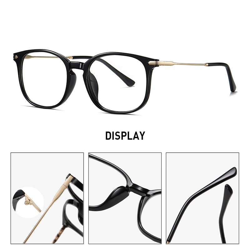 Banmar fotochromatische anti-blauw licht bril heren vierkante metalen leesbril montuur merk computer gaming bril dames uv